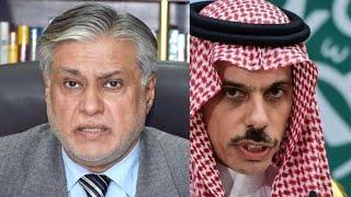 Saudia Arabian Minister says + Vice PM of Pakistan says