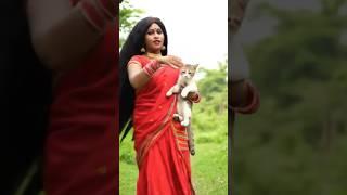 village cute girl.#vairalvideo #aianimation #youtubeshorts #cutedance #villagelife #foryou