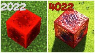 minecraft Mob physics in 2022 vs 4022