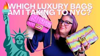 10 LUXURY BAG OPTIONS FOR MY NEW YORK TRIP  | Help me choose!