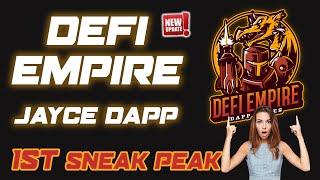  DEFI EMPIRE GAMES - SNEAK PEAK INTO Jayce The Adventurer - DEFI DAPP GAMES Miner, Staking and more