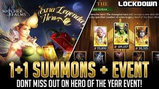 WOR: 1+1 Summons & Hero Of The Year! Watcher of Realms Pulls