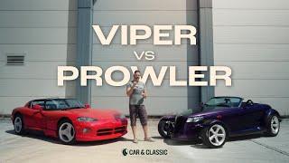 Dodge Viper vs Plymouth Prowler - Battle of the '90s Concept Cars