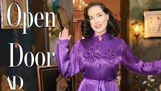 Inside Dita Von Teese's Taxidermy-Filled Home | Open Door | Architectural Digest