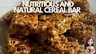 Nutritious and Natural Cereal Bar (No Chemical Additives)