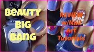 How To - BeautyBigBang review w/2 easy Nail Art Tutorials