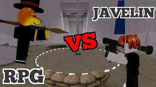 RPG VS JAVELIN in WAR TYCOON ROBLOX!