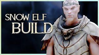 Skyrim Builds - The Snow Prince - Snow Elf Build