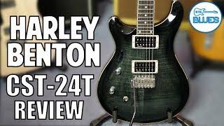 Harley Benton CST-24T Guitar Review Black Flame (The BEST Inexpensive Guitar?)