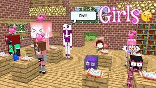 NEW BEAUTIFUL STUDENT GIRLS Part 1 (Minecraft Animation)