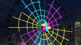 Wellnice Lighting project-HK AIA high wheel 摩天轮