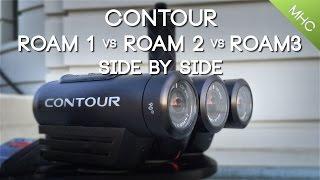 Contour Roam 3 vs Roam 2 vs Roam 1 HD