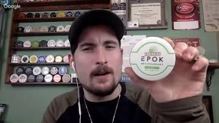 EPOK Slim Strong Lime Snus Review LIVE