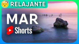  RELAJANTE Sonido del MAR  (ASMR Ruido Blanco Sonidos de la Naturaleza) #Shorts #Short