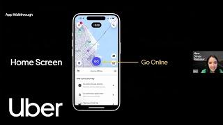 Uber Driver App Walkthrough - US New Driver Webinar June 2024 | Uber