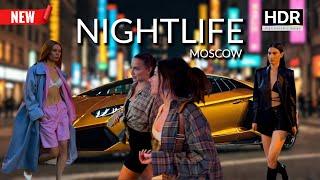  The CRAZIEST NIGHTLIFE in Moscow 2024! Russian Midnight - City Walking Tour 4K HDR