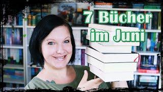 [Lesemonat]   7 Bücher gelesen im Juni ︱Spannung und Sommervipes︱#kristinchen