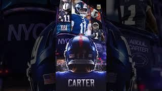 First look at Abdul Carter in the Big Apple  #NFL #newyorkgiants #abdulcarter