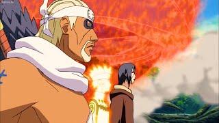 「Akatsuki battle」Naruto x Bee VS Itachi x Nagato, Kabuto was terrified of Itachi's infinite IQ