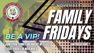 WCMAA Family Fridays // November 2021