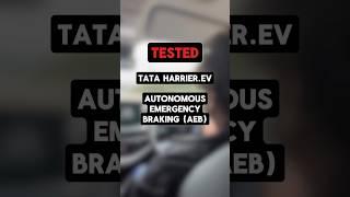 ADAS Test of TATA HARRIER EV!