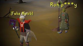 Fake Noob Tricking Pkers In OSRS