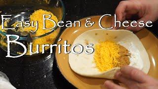 Easy Bean & Cheese Burritos - A Quick Meal Made Mild Or Spicy