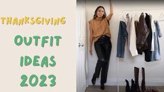 Thanksgiving Outfit Ideas 2023| What to Wear for Thanksgiving  | Tara Walsh | #thanksgiving2023