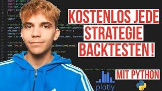 Trading-Strategien kostenlos backtesten! Python-Tutorial