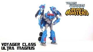 Video Review of the Transformers Prime: BEAST HUNTERS Ultra Magnus