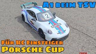 Günstiger RC Einstieg im Porsche Cup - A1 Knapper Sieg beim TSV  zur RCK-KleinSerie 2024