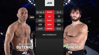 ACA 134: Александр Бутенко vs. Хусейн Халиев | Alexander Butenko vs. Khusein Khaliev