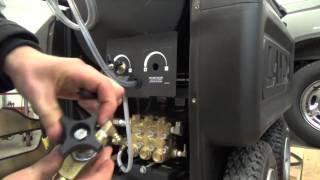 How to install steam valve option on Landa PHW, Part 1