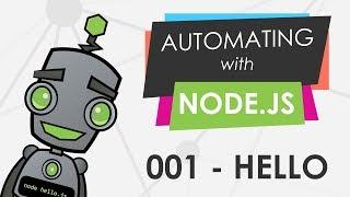 Automating with Node.js - 001