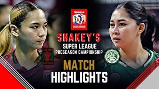 UP VS CSB Full Game Highlights | Shakey's Super League Preseason Championship 2024