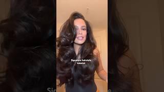 This is my signature hairstyle  big loose curls tutorial | Victoria’s Secret bombshell hair