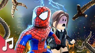 Roblox Song | Spider Man x Wednesday Movie  Imagine Dragons - Radioactive (Roblox Music Video)