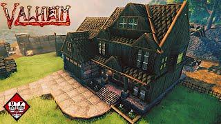 Valheim | Gothic Style House Build | Hearth & Home | Gameplay