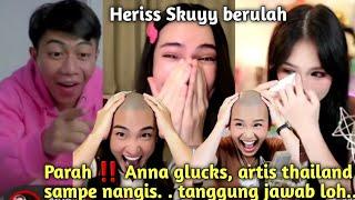 SEVERE!? HERISSSKUY MAKES THAILAND ARTIST ANNA GLUCKS CRY?? || heriss skuyy || prank || reaction
