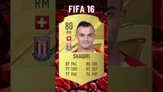 Xherdan SHAQIRI FIFA Evolution  Fifa 10 - Fifa 23