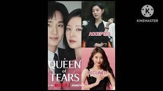 Korean Drama Roles Accepted And Declined By Actors | S L K Drama Fans