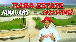 Lagos Nigeria: Tiara Estate Ibeju Lekki |January  2024 Update #tiaraestate