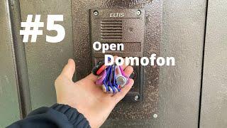 OpenDomofon #5 Eltis DP400,визиты, немного форвардов. домофон, как открыть домофон без ключа