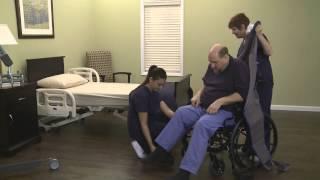 Invacare® I-Lift™ Series Lifts: Transfer from Wheelchair to Bed