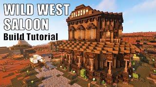 Minecraft Wild West Saloon Build Tutorial