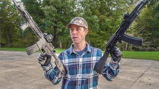 AR15 vs AK74 Ballistics Test! (5.56x45 vs 5.45x39)