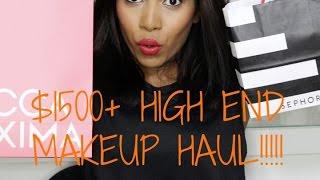 $1500+ High End Makeup Haul  Mecca, Sephora, MAC | Shuanabeauty