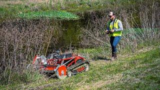 Gravely® Ovis 40 RC | Remote-Controlled Brush Mower