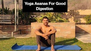 Yoga Asanas for Good Digestion .. #yoga #digestion #constipation #yogafordigestion #weightloss