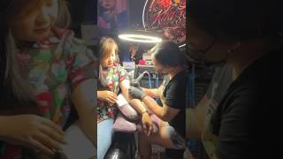 KICK BACK #tattoo #tiktok #shorts #reels #fbreels #trending #viral #tattooartist